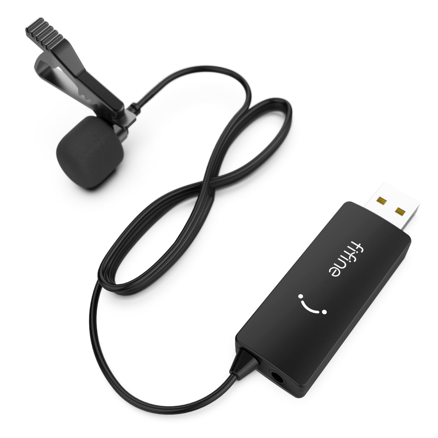 Usb Podcast Microphones Computer Lapel Microphone Recording Lavalier Mic Microphone