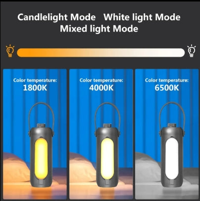 Camping Lights, Free folding Rechargeable LED Camping Lantern,