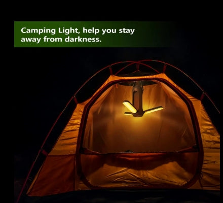 Camping Lights, Free folding Rechargeable LED Camping Lantern,